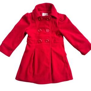 Copper Key Girls Red Coat 6/6X